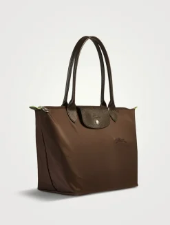 Medium Le Pliage Green Shoulder Bag