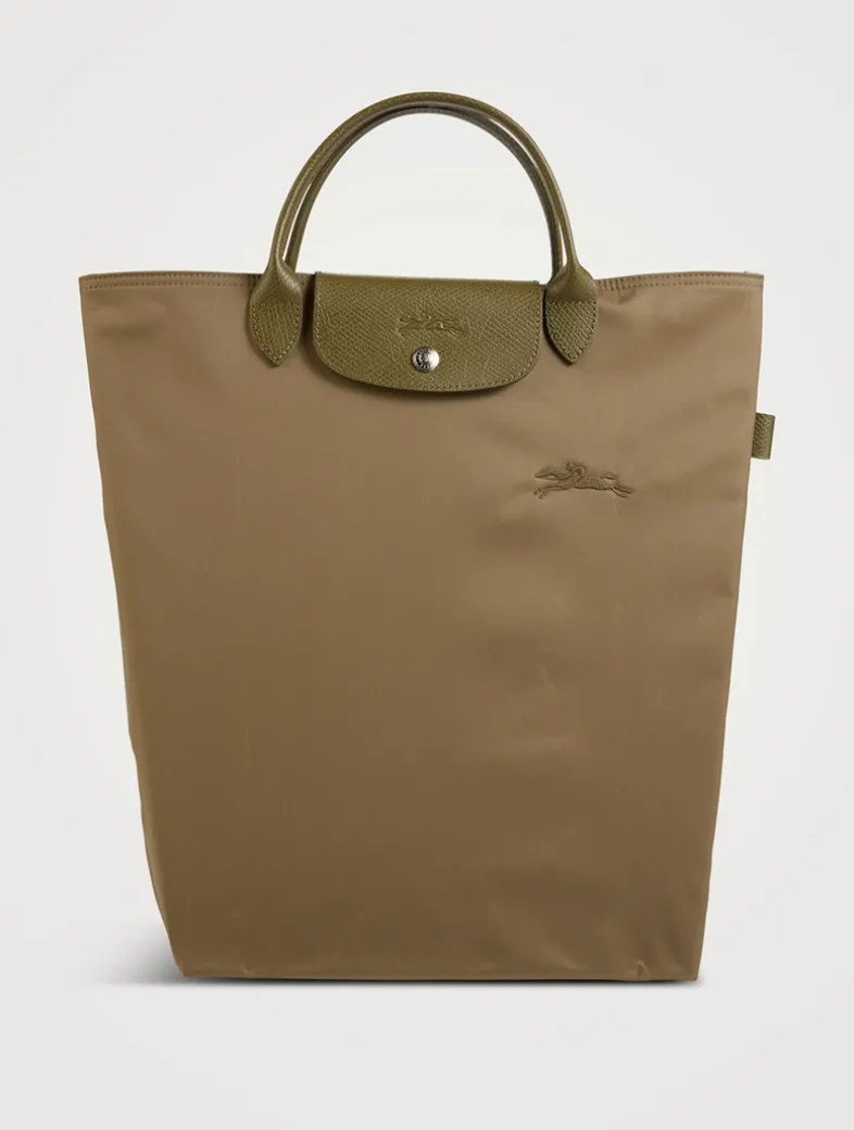 Medium Le Pliage Green Tote Bag