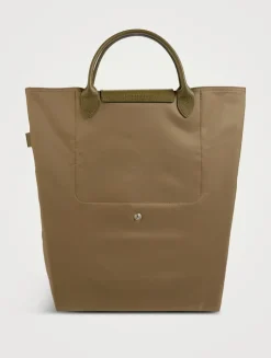 Medium Le Pliage Green Tote Bag
