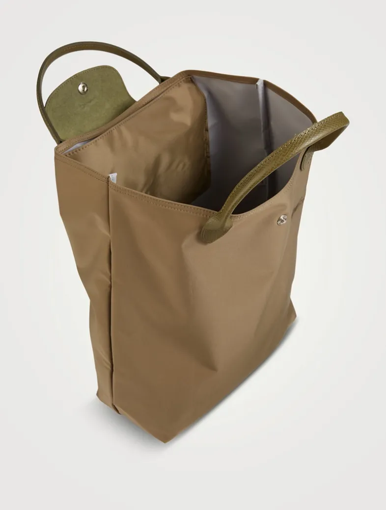 Medium Le Pliage Green Tote Bag