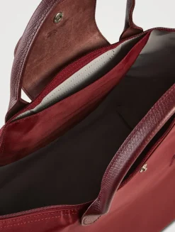 Medium Le Pliage Green Top Handle Bag