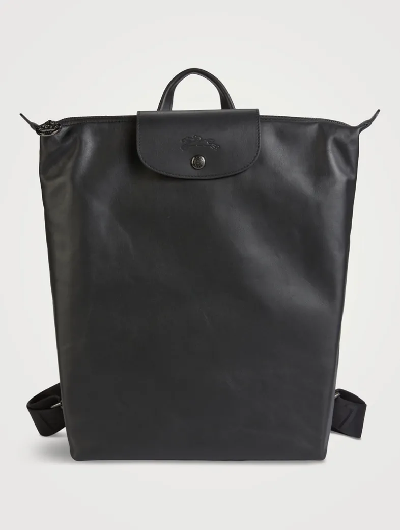 Medium Le Pliage Xtra Leather Backpack