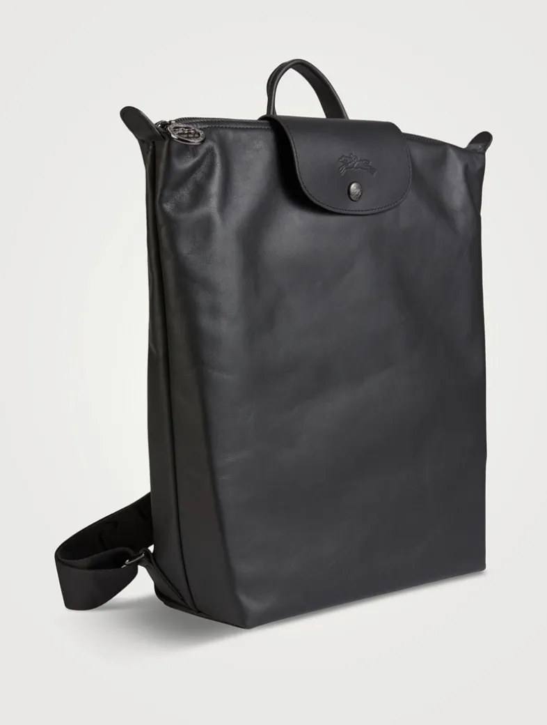 Medium Le Pliage Xtra Leather Backpack