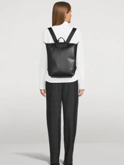 Medium Le Pliage Xtra Leather Backpack