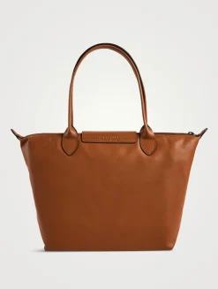 Medium Le Pliage Xtra Leather Tote Bag