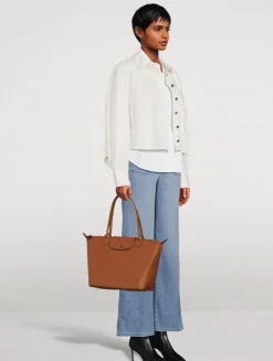 Medium Le Pliage Xtra Leather Tote Bag