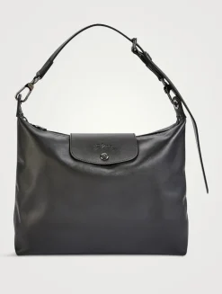 Medium Le Pliage Xtra Leather Shoulder Bag
