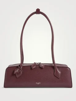 Medium Le Teckel Leather Shoulder Bag