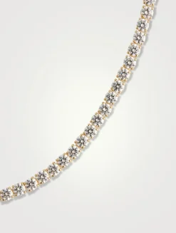 Medium Matrix Crystal Tennis Necklace