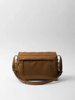 Medium Padded Re-nylon Shoulder Bag