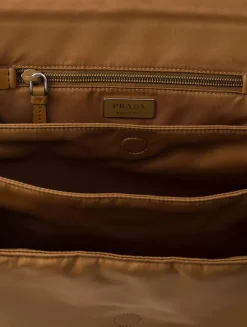 Medium Padded Re-nylon Shoulder Bag