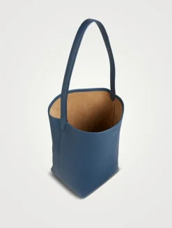 Medium Park Leather Tote Bag