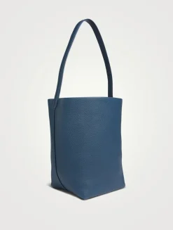 Medium Park Leather Tote Bag