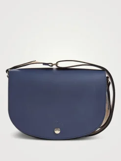 Medium Épure Leather Crossbody Bag