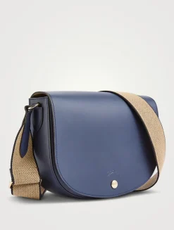 Medium Épure Leather Crossbody Bag