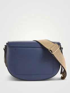 Medium Épure Leather Crossbody Bag