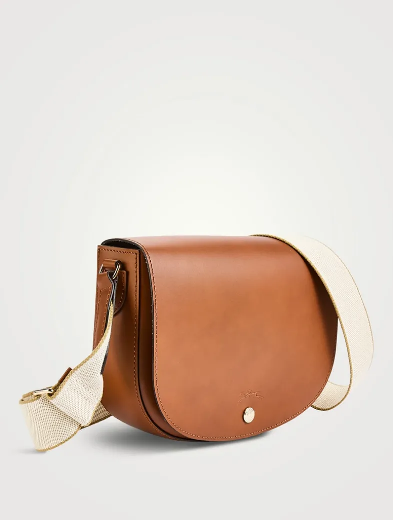 Medium Épure Leather Crossbody Bag