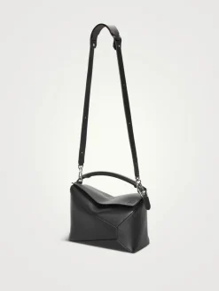 Medium Puzzle Edge Leather Bag