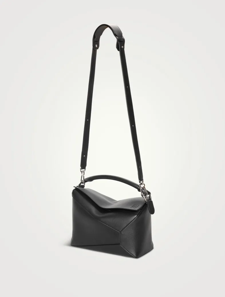 Medium Puzzle Edge Leather Bag