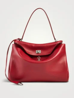 Medium Rodeo Leather Satchel