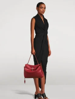 Medium Rodeo Leather Satchel