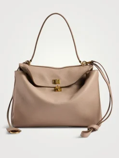 Medium Rodeo Leather Satchel