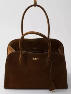 Medium Suede Tote Bag