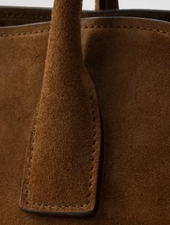 Medium Suede Tote Bag