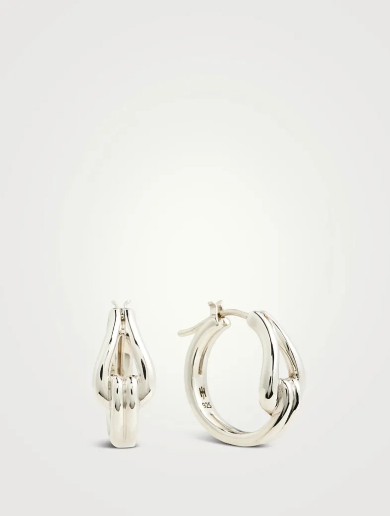 Medium Surf Hoop Earrings