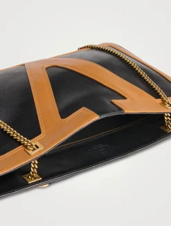 Medium Viva Superstar Leather Tote Bag