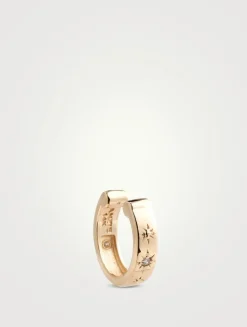 Mel Soldera 14K Celestial Ear Cuff With Diamonds
