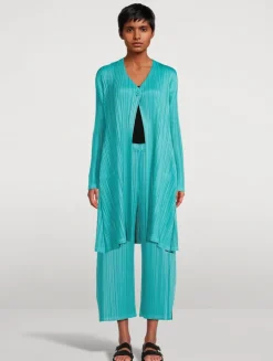 Mellow Pleats Cardigan