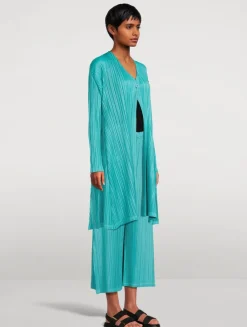 Mellow Pleats Cardigan