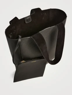 Melody Leather Tote Bag