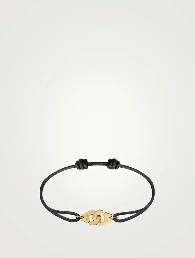 Menottes dinh van R10 18K Gold Cord Bracelet