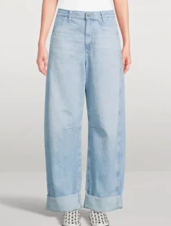 Mercer Barrel-Leg Jeans