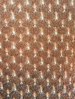 Metallic Dégradé Maxi Dress