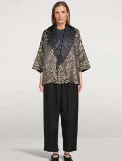 Metallic Jacquard Jacket