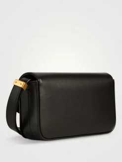 Micro T Timeless Leather Crossbody Bag