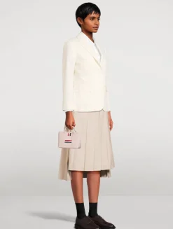 Micro Tool Leather Tote Bag