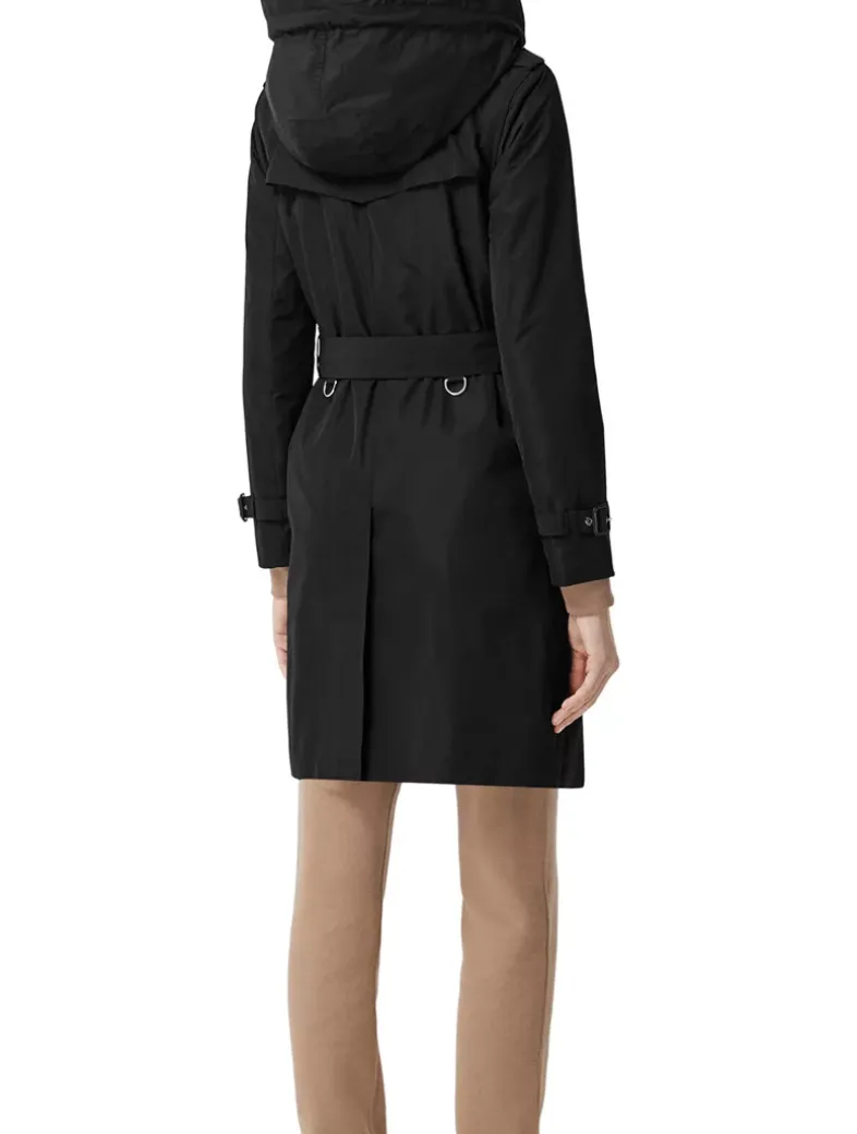 Mid-length Taffeta Kensington Trench Coat