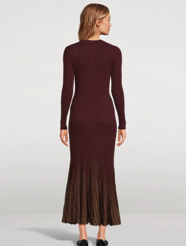 Mila Rib-Knit Dress
