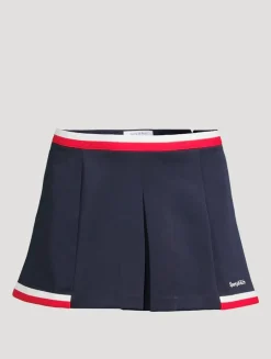 Mila Serif Logo Mini Skirt