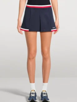 Mila Serif Logo Mini Skirt