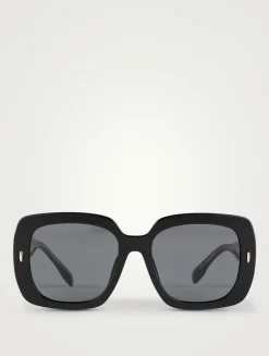 Miller Oversized Square Sunglasses