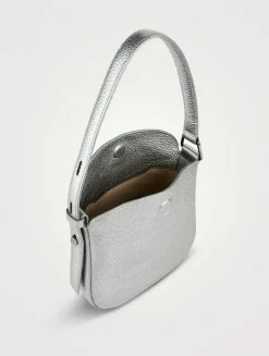 Mini Anna Leather Shoulder Bag