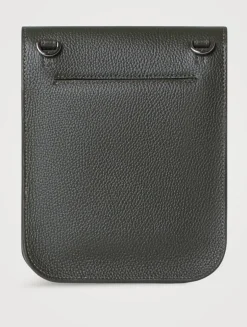 Mini Anouk Leather Messenger Bag