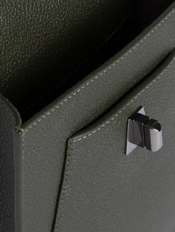 Mini Anouk Leather Messenger Bag