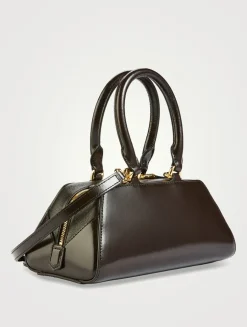 Mini Antigona Cube Leather Bag