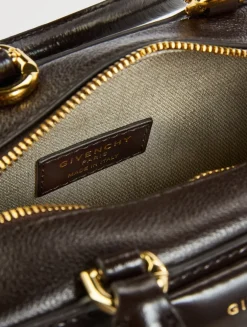 Mini Antigona Cube Leather Bag